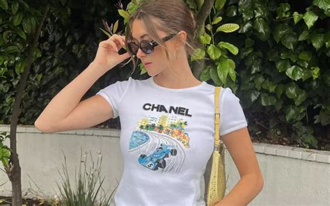 chanel t shirt women f1|chanel's formula 1 shirts.